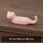 Japanese Style Underglaze Ceramic Cute Cat Chopstick Holder Chopstick Pillow Chopstick Rest Tableware Spoon Bracket