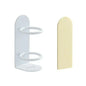 Wall-Mounted Toothbrush and Razor Holder Punch-Free Electric Toothbrush Organizer with Storage Shelf