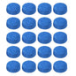 20-Pack Pool Cue Tips 10/12/13mm (0.39/0.47/0.51 in) Leather Snooker Replacement Tips for Billiards