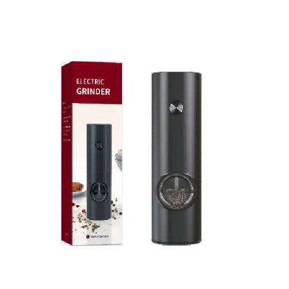 Automatic Salt and Pepper Grinder Set with LED Light – Battery Operated Adjustable Spice Mills