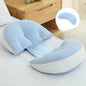U-Shaped Maternity Pillow for Pregnancy - Side Sleeping Belly & Waist Support
