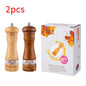 Manual Pepper Mill – Acrylic & Rubber Wood with Ceramic Core | Freshly Ground Pepper Grinder