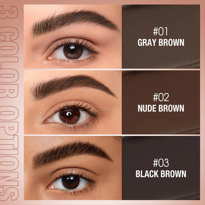 Waterproof Eyebrow Pomade Brow Gel 2-in-1 Long-Lasting Tint