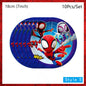Spiderman Kids Birthday Party Supplies - Disposable Tableware Set with Plates, Cups, Napkins & Favor Bags