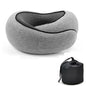 Travel Neck Pillow – U-Shaped Memory Foam Snail Style Neck Support