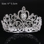 Rhinestone Crown Baking Cake Topper Headwear Decoration Children's Hair Accessories Princess Wedding Birthday Party Supplies New