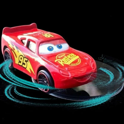 Rotating Race Car Dashboard Ornament — Spinning Center Console Toy & Cosplay Prop