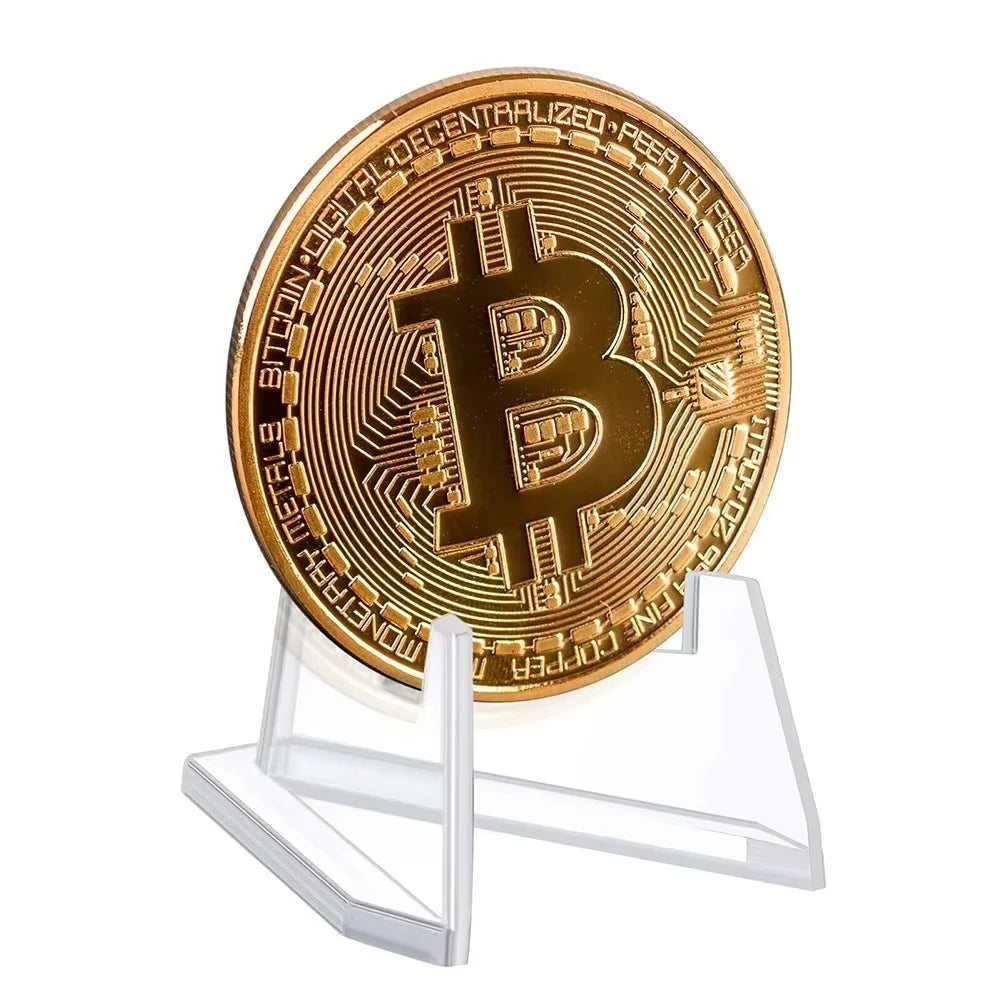 Acrylic Mini Display Stand – Clear Triangular Easel for Coins, Cards, Photos & Collectibles (Set of 10)