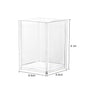 Clear Acrylic Makeup Brush Organizer – Transparent Cosmetic Holder for Lipstick, Brushes & Makeup Tools