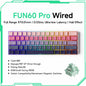 60% Magnetic Hot-Swappable Mechanical Keyboard — Tri-Mode USB-C / Bluetooth 5.0 / 2.4GHz, PBT Doubleshot Keycaps & ARGB Lighting