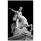 Nordic Simple Wall Art Black Ancient Greek Gods Sculpture David Statue Canvas Print Poster Home Living Room Bedroom Decoration