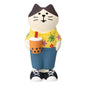ZAKKA Ornaments Night Market Girl Barbecue Stand Scene Decoration Shooting Props Miniature Resin Cat Birthday Gift Collection
