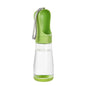 2-in-1 Travel Dog Food and Water Bottle Dispenser