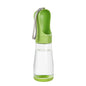 Portable 2-in-1 Dog Water Bottle with Food Container – Travel Pet Water Dispenser for Small to Large Dogs & Cats