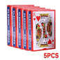 54-Card Standard Poker Deck — 1–100 Pack, 5.7 x 8.7 cm (2.24 x 3.43 in) Playing Cards for Parties & Board Games