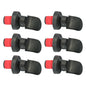 Wine Bottle Stopper Hand Press Seal - Rubber Cork Plug for Wine, Beer & Oil - Airtight Fresh-Keeping - Pack of 2/4/6