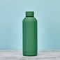 Personalized 500ml (17oz) Insulated Stainless Steel Water Bottle – Leakproof Screw Lid Travel Thermos | Custom Logo Gift for Weddings & Groomsmen