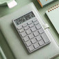 12-Digit Dual Power Solar Calculator - Portable Electronic Calculator for Home, Office & School