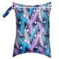 Waterproof Wet Bag 30 x 40 cm (11.8 x 15.7 in) Reusable Washable Diaper & Swim Pouch for Travel
