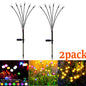 12Pack Solar LED Starburst Firefly Lights – IP66 Waterproof Garden & Lawn Decoration