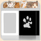Baby Handprint & Footprint Keepsake Kit – Clean Touch Inkless Prints with Dog Paw Option, 2 Art Cards Included
