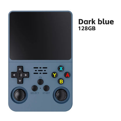Retro Handheld Game Console 3.5-inch IPS Screen 64GB 15,000 Classic Games Linux Portable