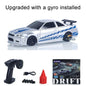 New RC Drift Car Upgraded Gyro 1/43 Racing RTR 4WD Four-wheel Drive High Speed Radio Control Model 2.4g Drift Race Car Mini Gift