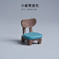1pc Cartoon Cat Frog Bear Yellow Chair Computer Model Office Ornament Mini Home Decor Crafts Accessories Desktop Figurines Gift