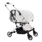 Transparent Foldable Pet Stroller for Small & Medium Dogs — Lightweight Detachable Dog Cart with Canopy