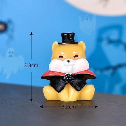 Halloween Mini Resin Figurine, 2-4cm, 16 Designs