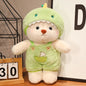 25/35cm (9.8/13.8 in) Anime Cosplay Joint Plushies Bear, Bunny, Duck, Shark and Pig Soft Stuffed Dolls for Girls