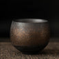 Stoneware Teacup 80ml (2.7 fl oz) Ceramic Tea Cup Small Espresso Cup 6.2 x 5 cm (2.44 x 1.97 in)
