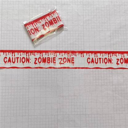 Halloween Caution Tape Warning Decoration