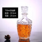 Novelty Design Multi Styles Barware Wine Glass Bottle 250-1000ml Lead-free Glass Whiskey Decanters for Liquor Scotch Bourbon