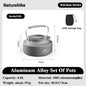 4-7 Person Camping Cookware Set - Lightweight Aluminum Pot Set for Outdoor Picnic & Backpacking