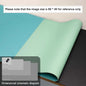 Large PU Leather Office Desk Mat – Waterproof Dual-Tone Mouse Pad & Keyboard Desk Protector for Home or Office