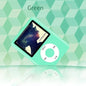 Kawaii Cartoon Mini MP3 Player — Portable Anime Walkman, USB Rechargeable with External Speaker