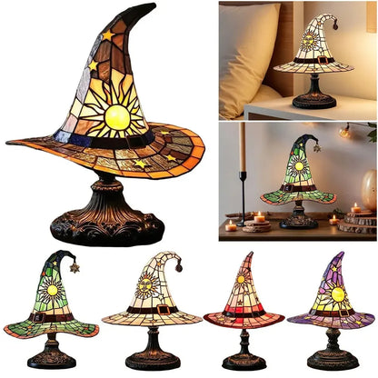 Colorful Witch Hat LED Table Lamp