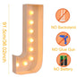 91.5CM Giant Letter Led Light Frame Box Baby Shower 1st Birthday Wedding Party Decor Christmas DIY Name Balloon Filling Box
