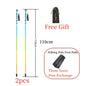 Ultralight Carbon Fiber Trekking Poles 5-Section Folding Anti-Shock Hiking and Walking Sticks 110/120/130 cm (43/47/51 in)