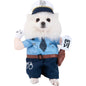 Halloween Dagger Pet Costume - Funny Knife-Holding Dog & Cat Standing Dress for Festival Dress-Up
