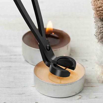 Candle Wick Trimmer Scissors – Metal Wick Cutter for Scented Candles, Even Burn