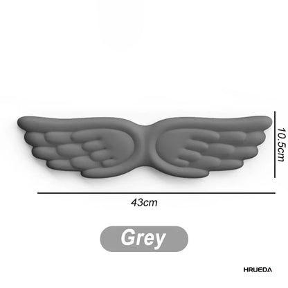 Ergonomic Angel Wing Memory Foam Keyboard & Mouse Wrist Rest Set — Non-Slip Wrist Support for Laptop & PC