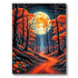 5D Diamond Painting Kit - Aurora Landscape Mosaic, Full Round Drill for DIY Home Decor