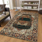 3D Optical Illusion Persian Style Carpet Mat Rug Car Embedded Pattern Home Decoration Floor Rugs for Living Room Bedroom Hallway