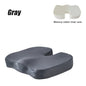 Memory Foam U-Shaped Travel Seat Cushion for Car & Office, Orthopedic Hip Support Pad