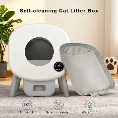 Soft Fabric Liner and Removable Mat for Automatic Cat Litter Box - Replacement Accessories