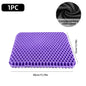 Gel Seat Cushion Honeycomb Breathable Cooling Coccyx Pillow for Tailbone Pain Relief for Office, Car & Wheelchair