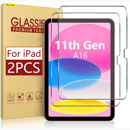 11-Inch (27.9 cm) Tempered Glass Screen Protector for iPad 11th Generation, 9H Hardness, 2-Pack