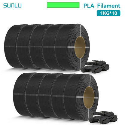SUNLU 1.75 mm PLA, PLA+ & PETG Spool-Free Filament Refill